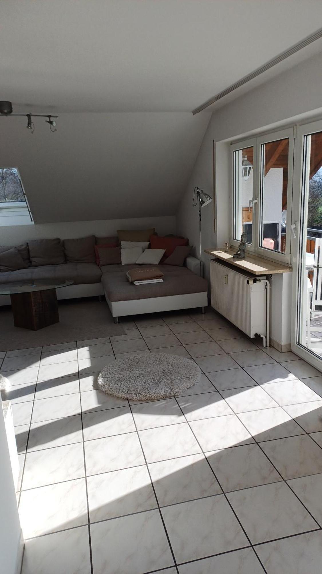 Helle Schoene Dachgeschosswohnung Mit Balkon Stockach Exterior foto